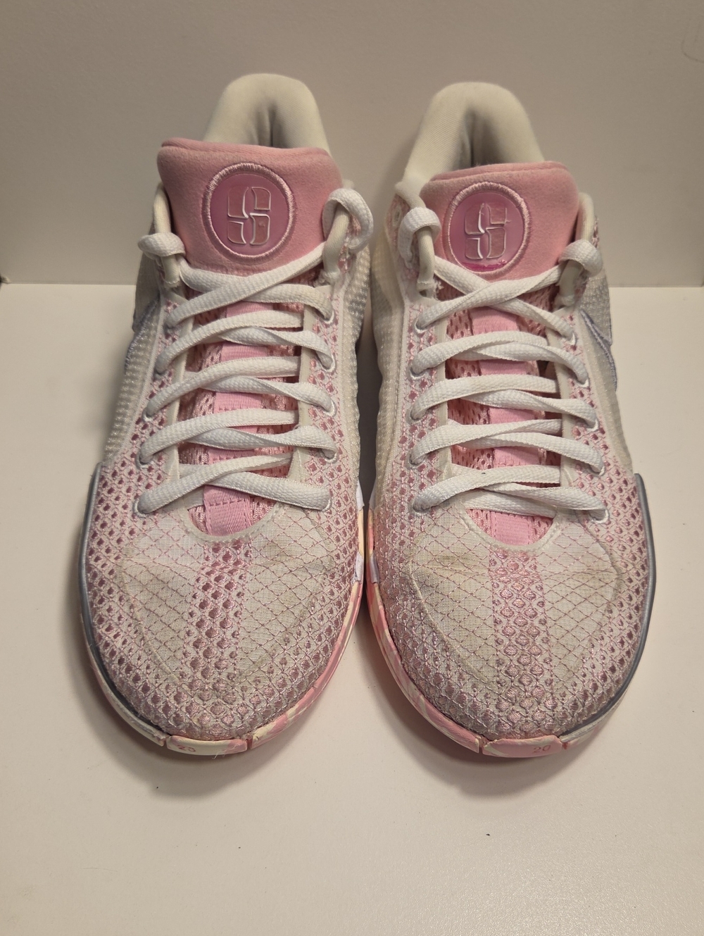 Nike Sabrina 1 TB Wolf Pink FJ4036-900 Athletic Sneakers Mesh Rubber